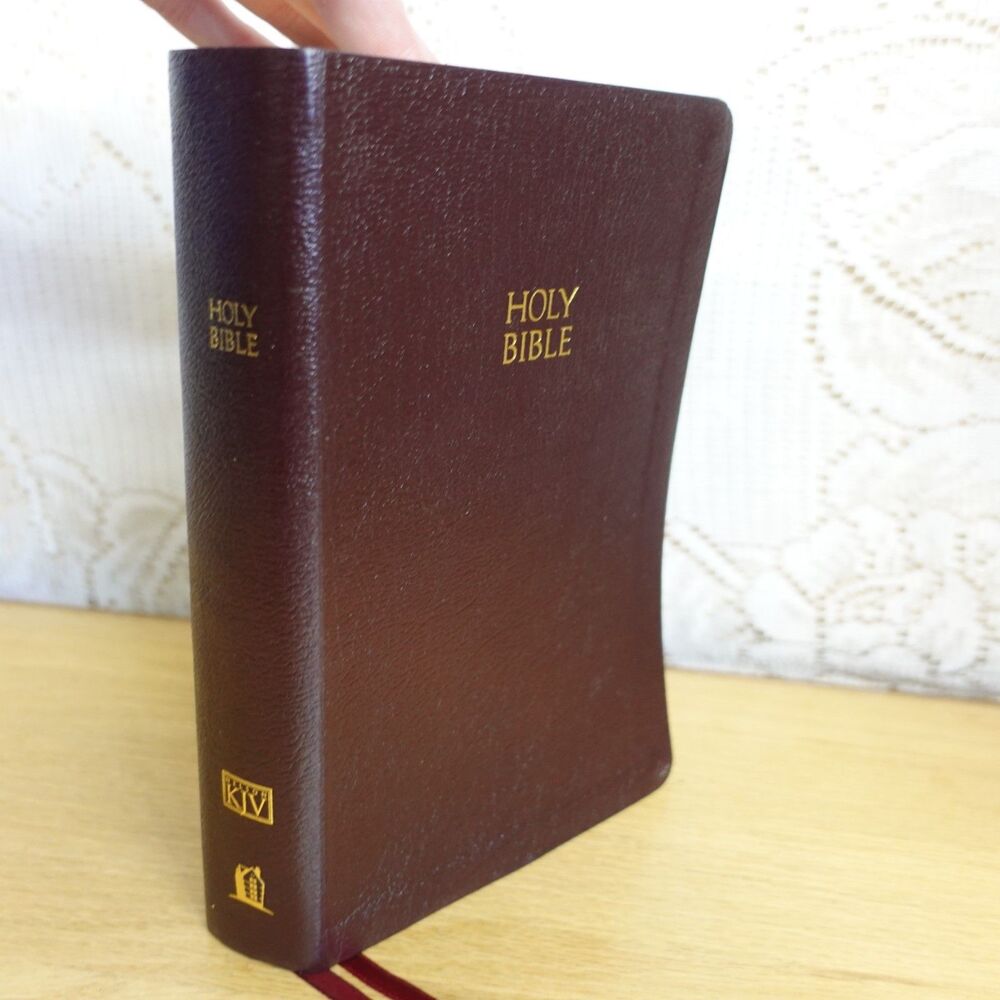 Holy Bible KJV 1976 Nelson Large Print Red Bonded Leather 544BG Maps Concordance
